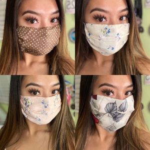 Face cover set of 4